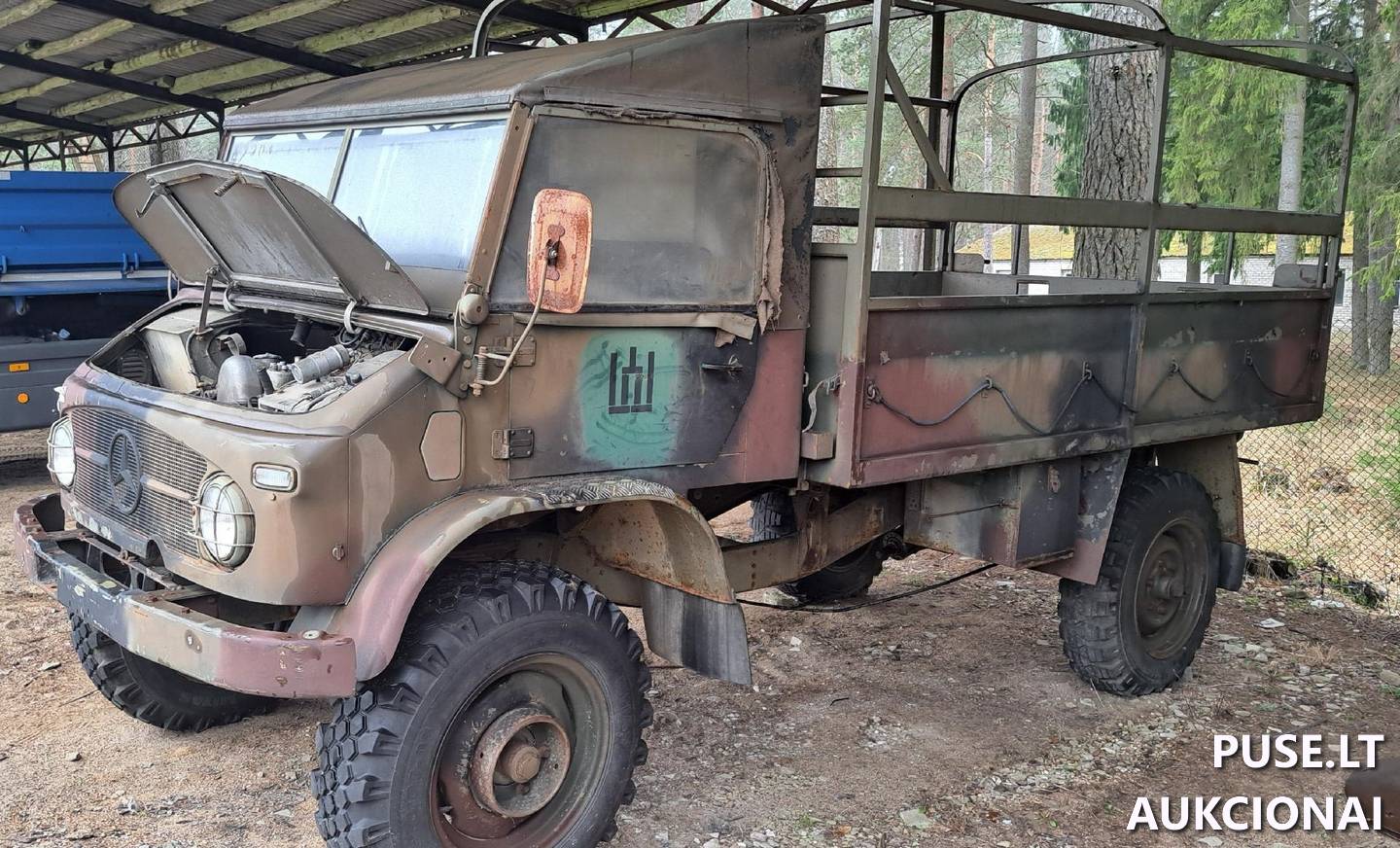 UNIMOG S 404 Krovininis automobilis nuo 3,5t. iki 12t. 13