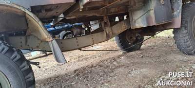 Krovininis UNIMOG S 404 automobilis aukcione, pradinė kaina 2100 EUR, techniškai netvarkingas