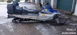 Motociklas - Sniego motociklas Arctic Cat Bearcat 660WT su priekaba Thule Trailers Brenderup