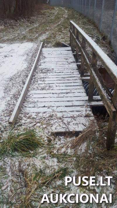 Tiltas Nr.21 parduodamas viešame aukcione už pradinę 35 EUR kainą, Švenčionių rajone