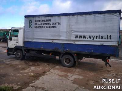 Krovininis automobilis MAN 12.224 Marijampolėje, pradinė kaina 3613 EUR, variklis 6.8L dyzelinas