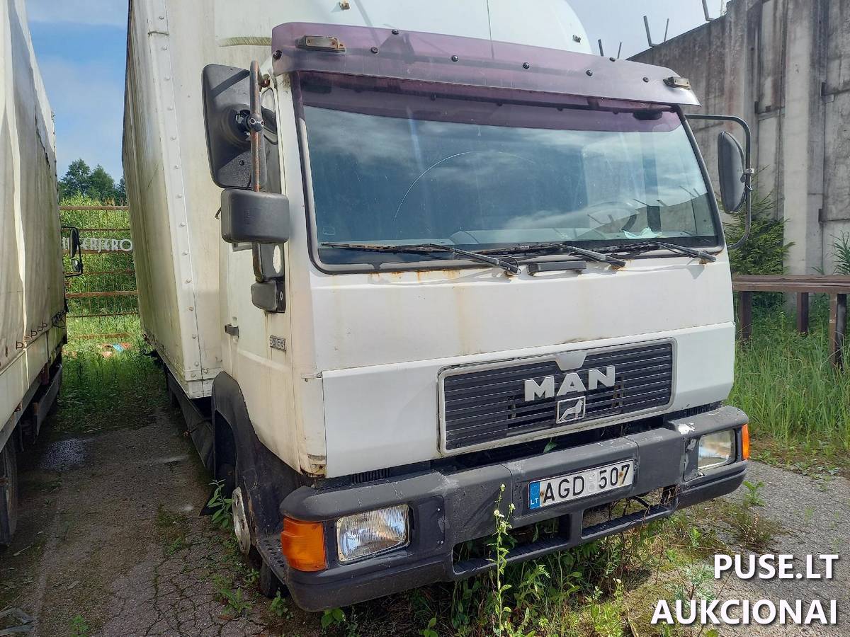 MAN 8.163 v/n AGD507 Krovininis automobilis nuo 3,5t. iki 12t. 2