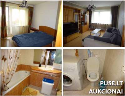 3 kambarių butas Kaune, Rasytės g. 2, 69200 EUR - Antstolių varžytynės