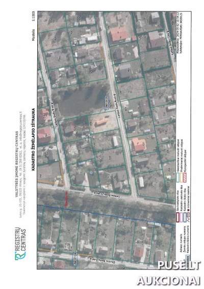 Žemės ūkio paskirties sklypo dalis Šiauliuose, Lelijos Sodų 8-oji g. 5, pradinė kaina 2232 EUR