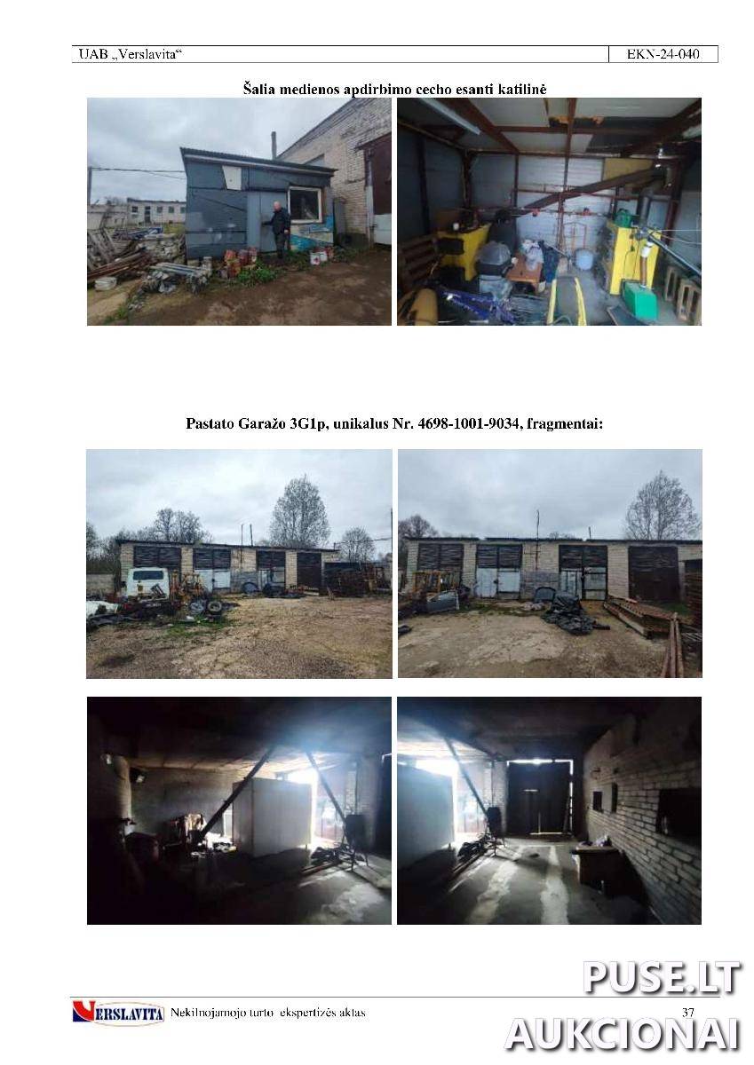 Garažas Pastatai Ruklio g. 6, 55293 Rukla, Ruklos sen., Jonavos r. sav. 1