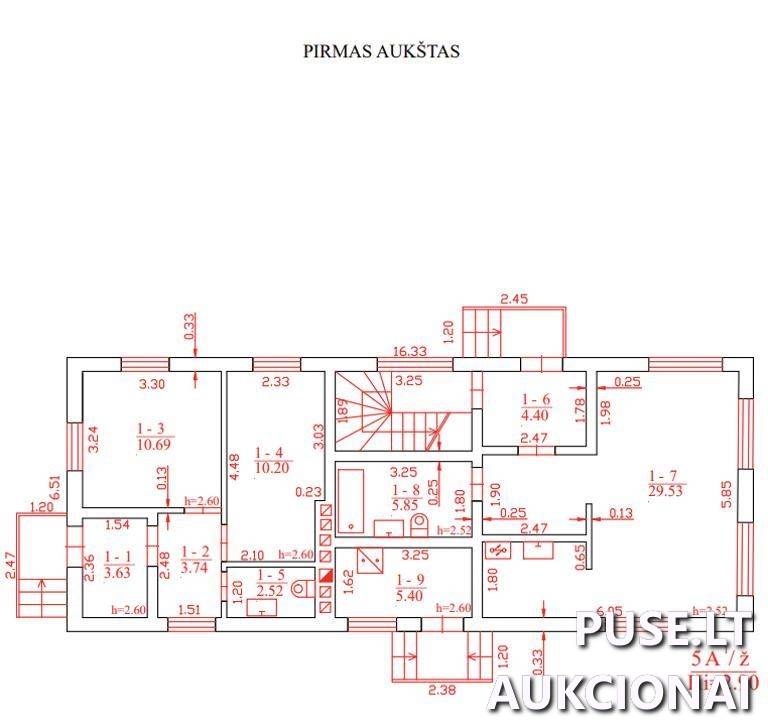 Gyvenamas namas Pastatai Gulbinų g. 31, 08403 Vilnius, Vilniaus m. sav. 7