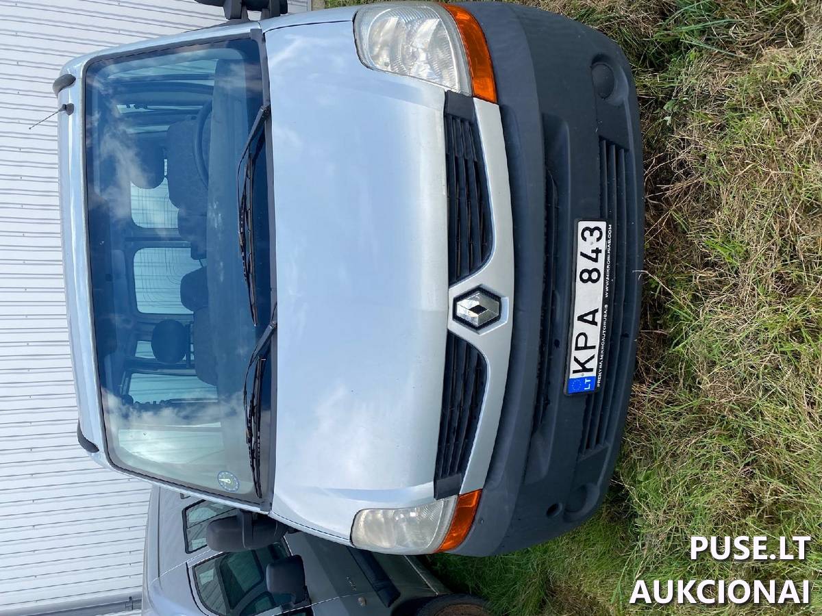RENAULT MASTER, VALST. NR. KPA843 Krovininis automobilis iki 3,5t. 2