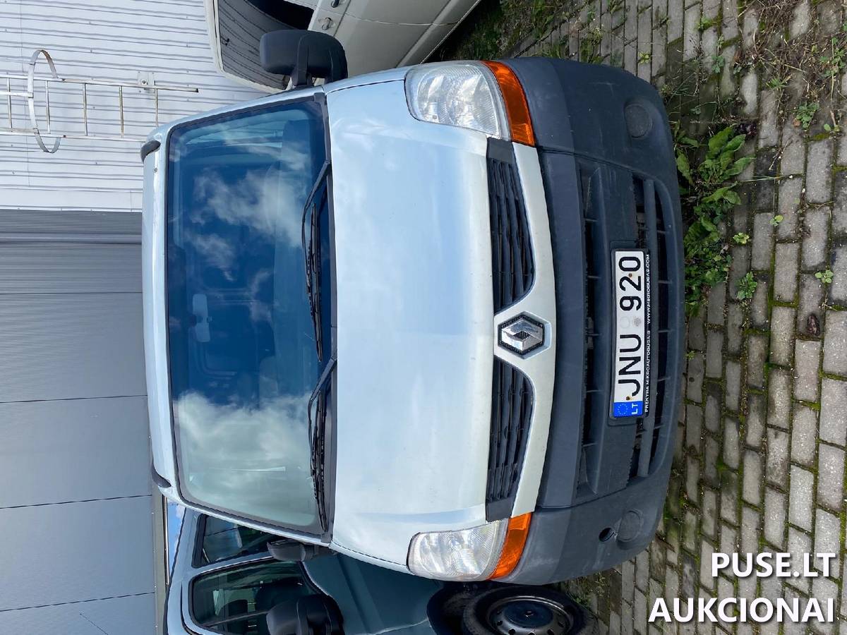 RENAULT MASTER, VALST. NR. JNU920 Krovininis automobilis iki 3,5t. 2