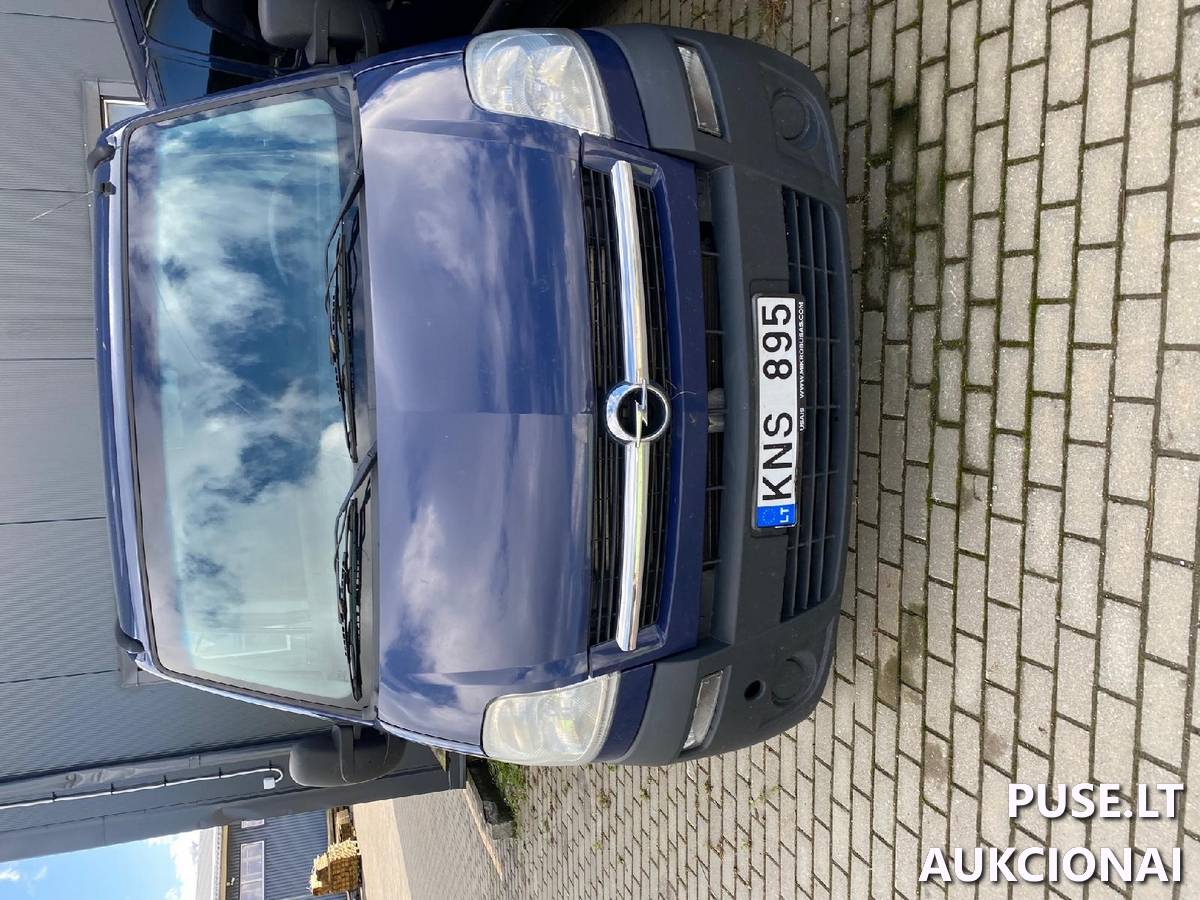 OPEL MOVANO, VALST. NR. KNS895 Krovininis automobilis iki 3,5t. 2