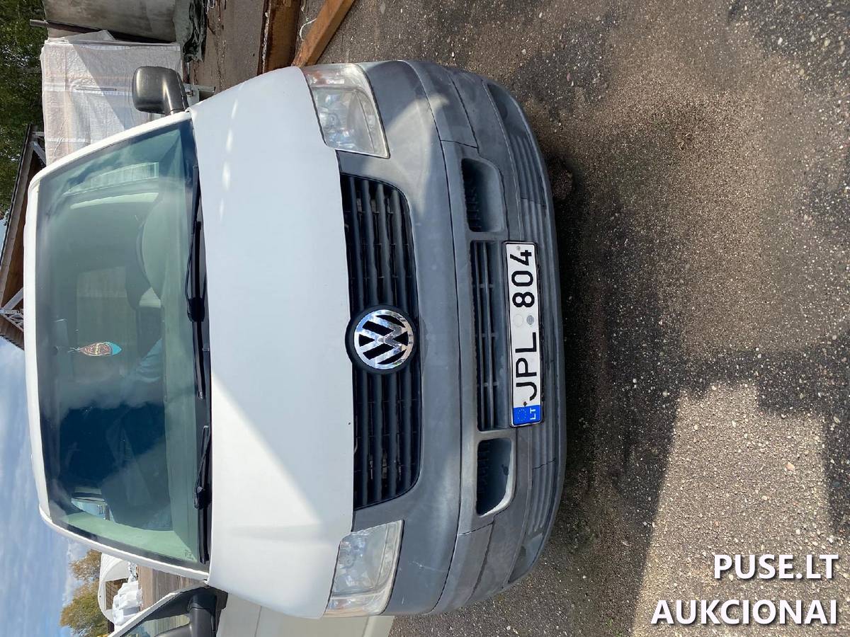 VW TRANSPORTER, VALST. NR. JPL804 Krovininis automobilis iki 3,5t. 2