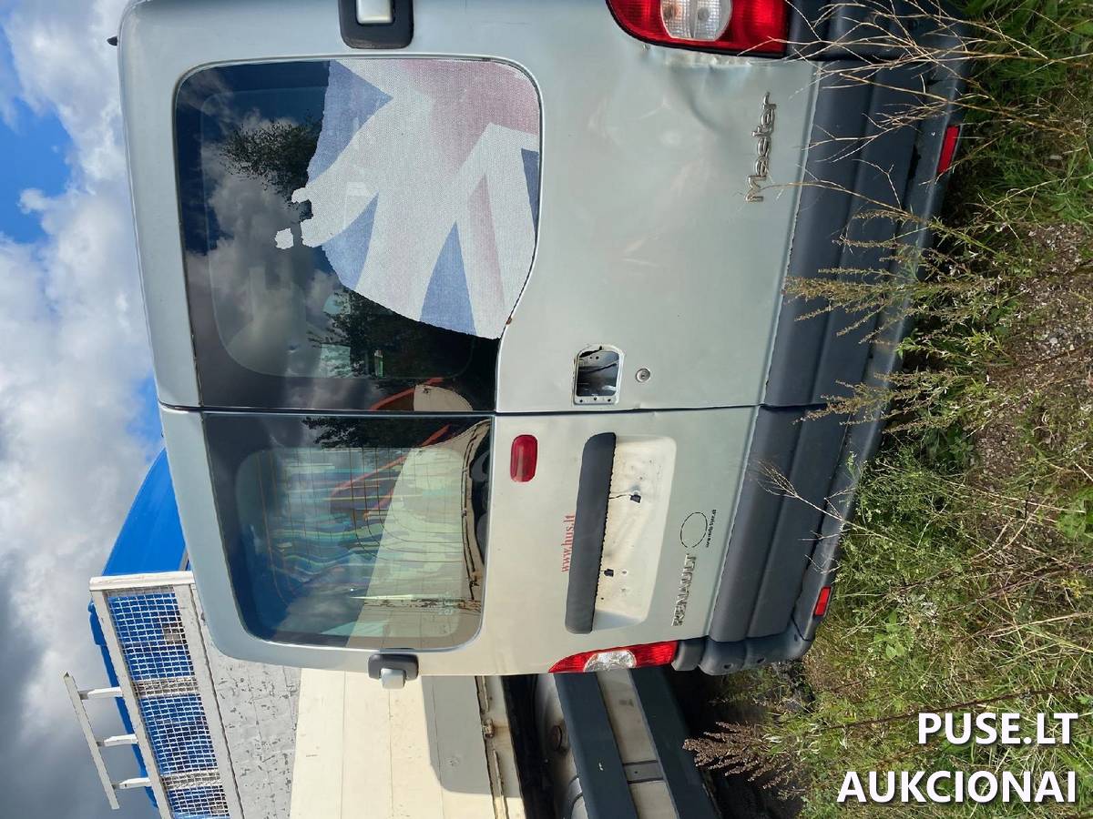 RENAULT MASTER, VALST. NR. HEM677 Krovininis automobilis iki 3,5t. 4