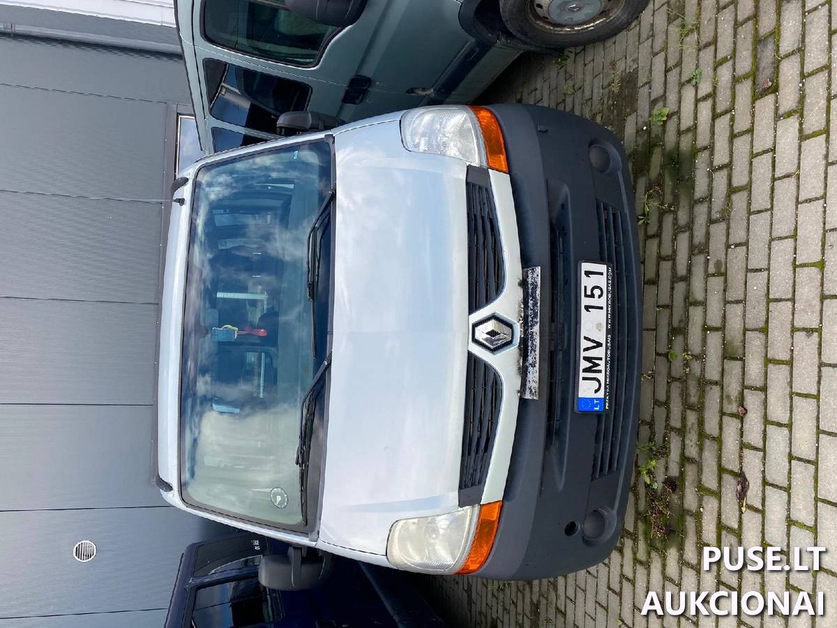 RENAULT MASTER, VALST. NR. JMV151 Krovininis automobilis iki 3,5t. 2