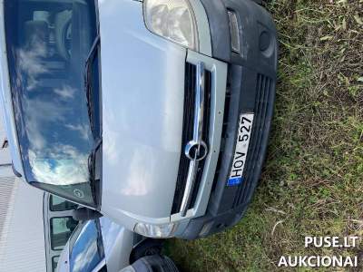 Krovininis automobilis OPEL MOVANO aukcione nuo 4796 EUR, Nemokumo procedūros