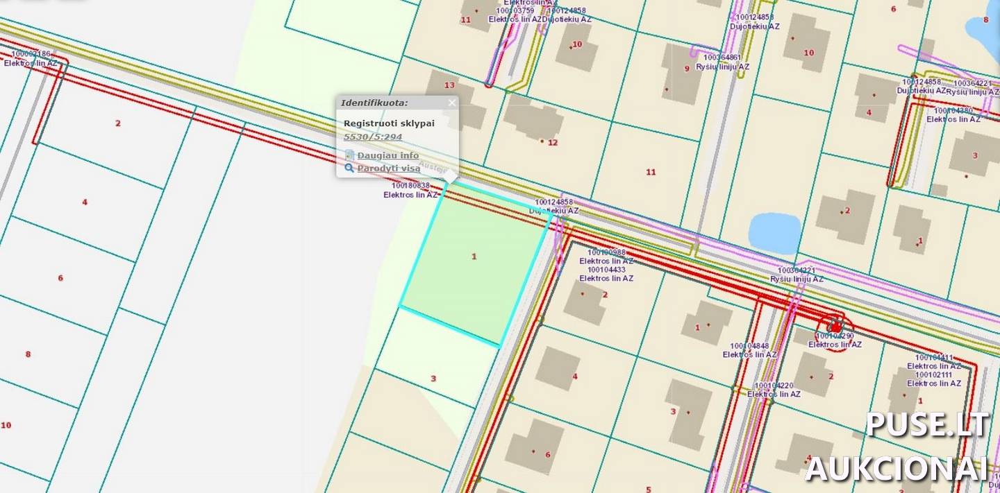 Žemės sklypas Sklypai Kaimynų g. 1, 96328 Budrikai, Sendvario sen., Klaipėdos r. sav. 2