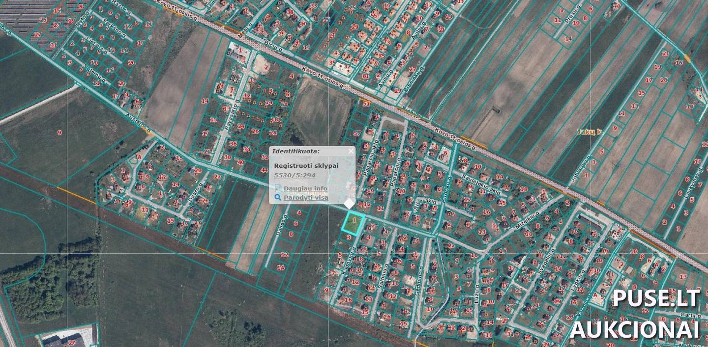 Žemės sklypas Sklypai Kaimynų g. 1, 96328 Budrikai, Sendvario sen., Klaipėdos r. sav. 8