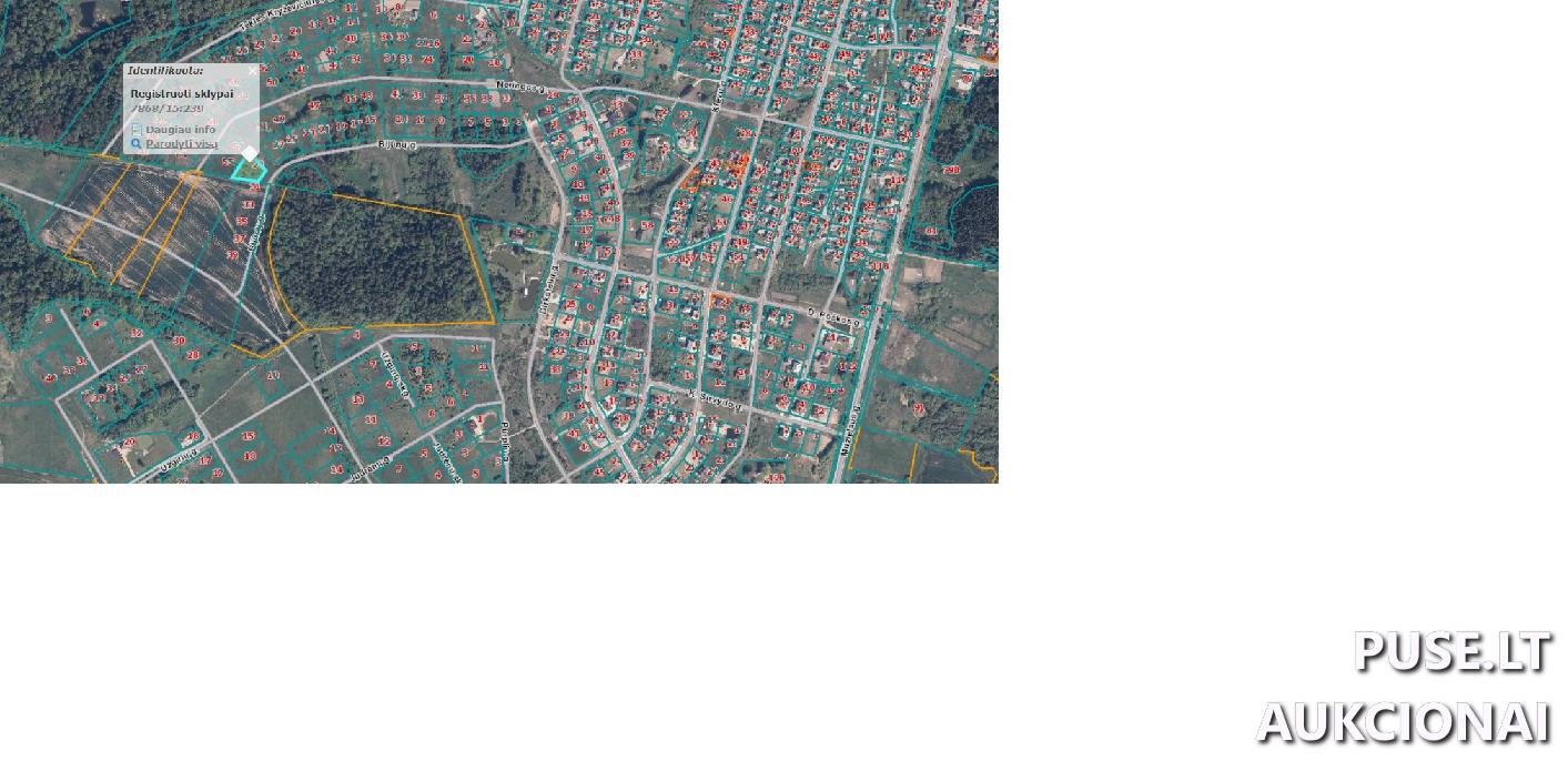 Žemės sklypas Sklypai Bijūnų g. 29, 87387 Telšiai, Telšių miesto sen., Telšių r. sav. 1