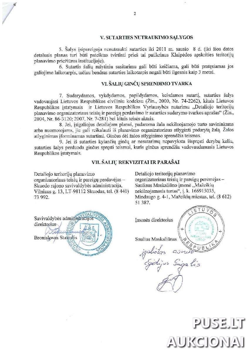 Žemės sklypas Sklypai Skuodo miesto sen., Skuodo r. sav. 13