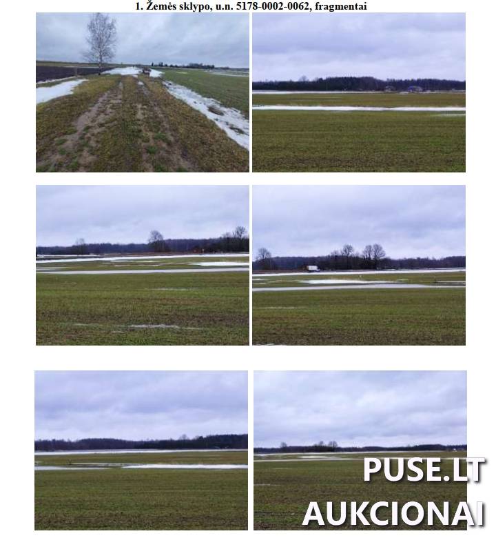 Žemės sklypas Sklypai Smilgiai, Sasnavos sen., Marijampolės sav. 1