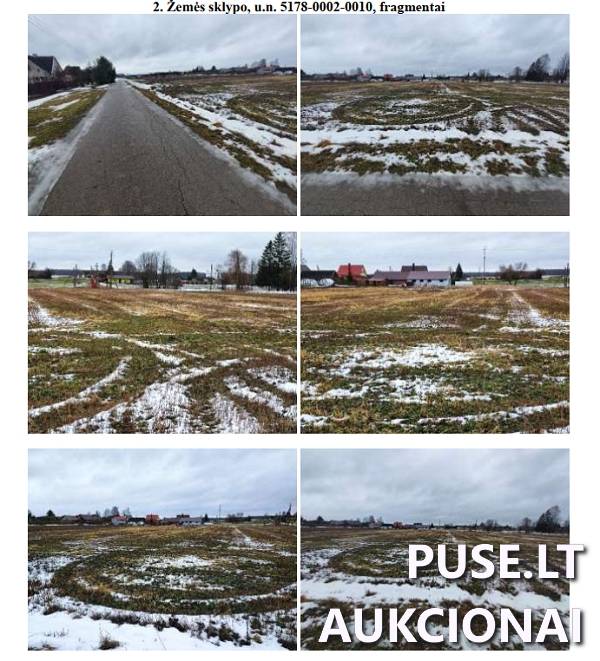 Žemės sklypas Sklypai Smilgiai, Sasnavos sen., Marijampolės sav. 1