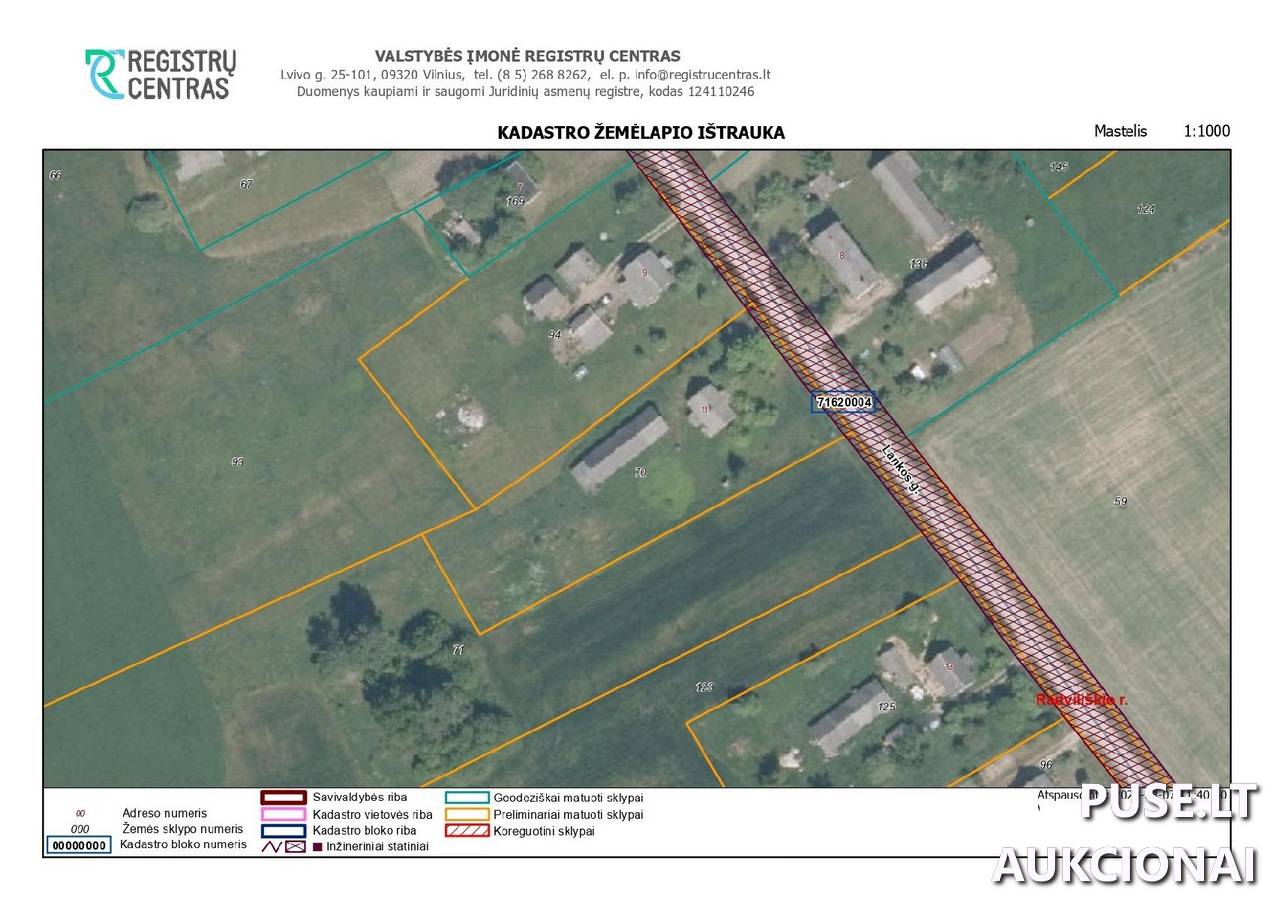 Žemės sklypas Sklypai Lankos g. 11, 82352 Skomaičiai, Skėmių sen., Radviliškio r. sav. 1