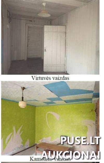 Parduodamas butas Panevėžio rajone, Slabadėlės kaime, pradinė kaina 800 EUR