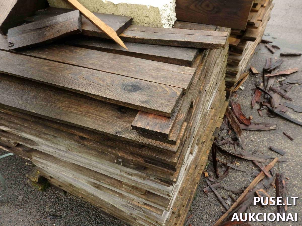 2220 kg medinių ruošinių padėklų gamybai Kitas turtas 1
