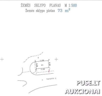 Garažas Klaipėdoje, Liepų g. 65-1, 20 kv.m, pradinė kaina 11867 EUR