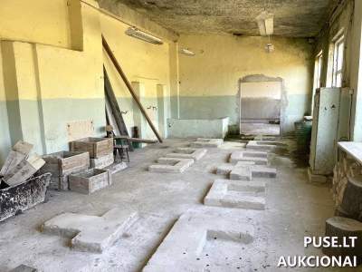 Dirbtuvės su 0.46 ha žemės sklypu Šalčininkų r. sav., Dieveniškėse, 15390 EUR pradinė kaina