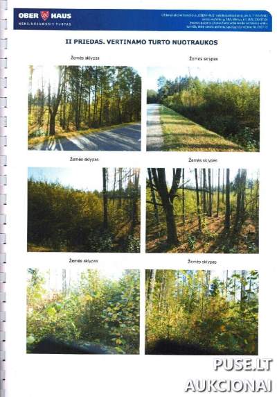 Miškų ūkio paskirties žemės sklypas Trakų rajone, Slabados kaime, 1.18 ha, pradinė kaina 3328 EUR