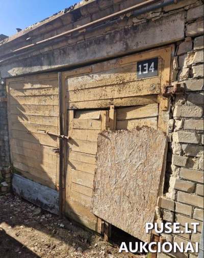 Garažas Alytuje, Tvirtovės g. 11C, parduodamas aukcione nuo 2700 EUR