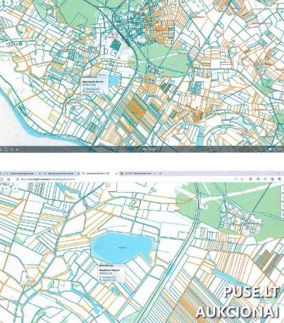 Žemės ūkio paskirties sklypas Pagėgių sav. Plaušvarių kaime pradinė kaina 6400 EUR
