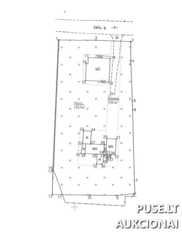 Butas Patalpos/Butai Gėlių g. 40, 25114 Lentvaris, Lentvario sen., Trakų r. sav. 15