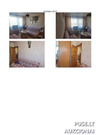 Parduodamas 3 kambarių butas Vilniuje, Žėručio g. 21, pradinė kaina 79200 EUR