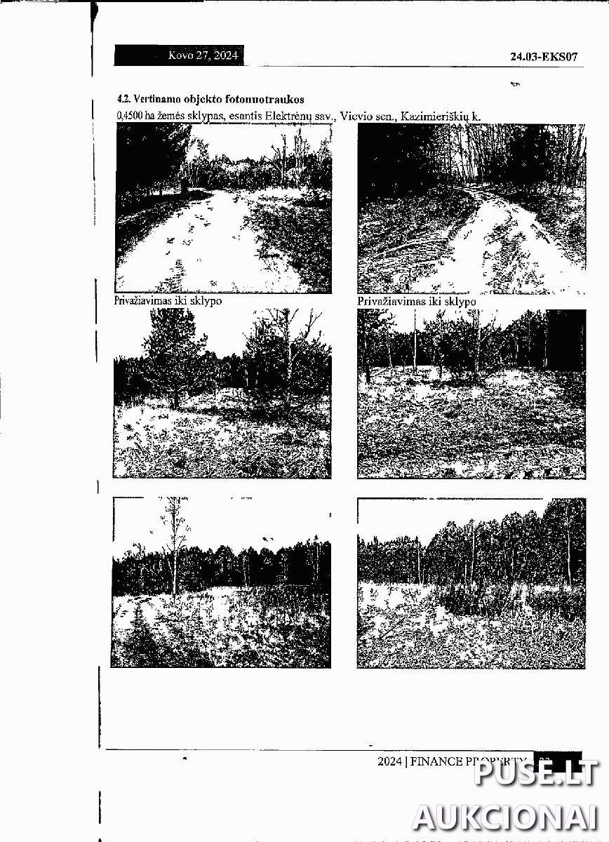 Žemės sklypas Sklypai Kazimieriškės, Vievio sen., Elektrėnų sav. 2
