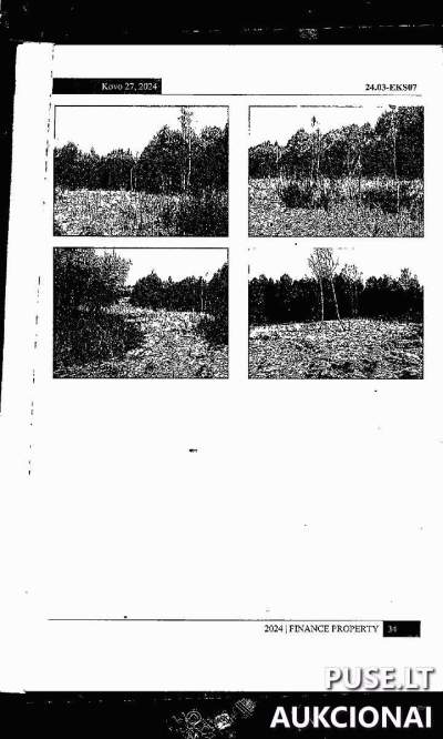 Žemės ūkio paskirties sklypas Elektrėnų savivaldybėje, Kazimieriškių kaime, pradinė kaina 1360 EUR