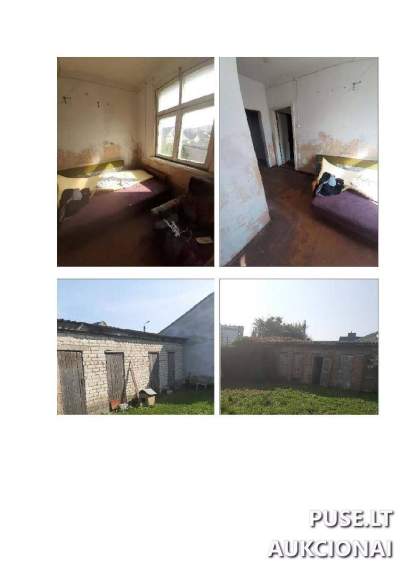 Gyvenamasis namas Joniškyje su ūkiniais pastatais ir 0.0716 ha sklypu - 5575 EUR