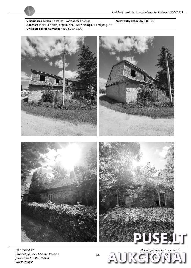 Gyvenamas namas Pastatai Urėdijos g. 6, 84193 Beržininkai, Kepalių sen., Joniškio r. sav. 3