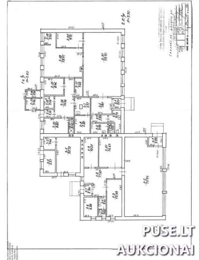 Parduotuvės pastatas Joniškio rajone, Daukšių kaime 4961 EUR pradine kaina