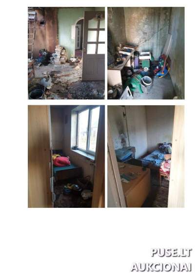 Nekilnojamojo turto pardavimas Joniškio rajone: Gyvenamasis namas Bertaučiuose su ūkiniais pastatais - 2148 EUR