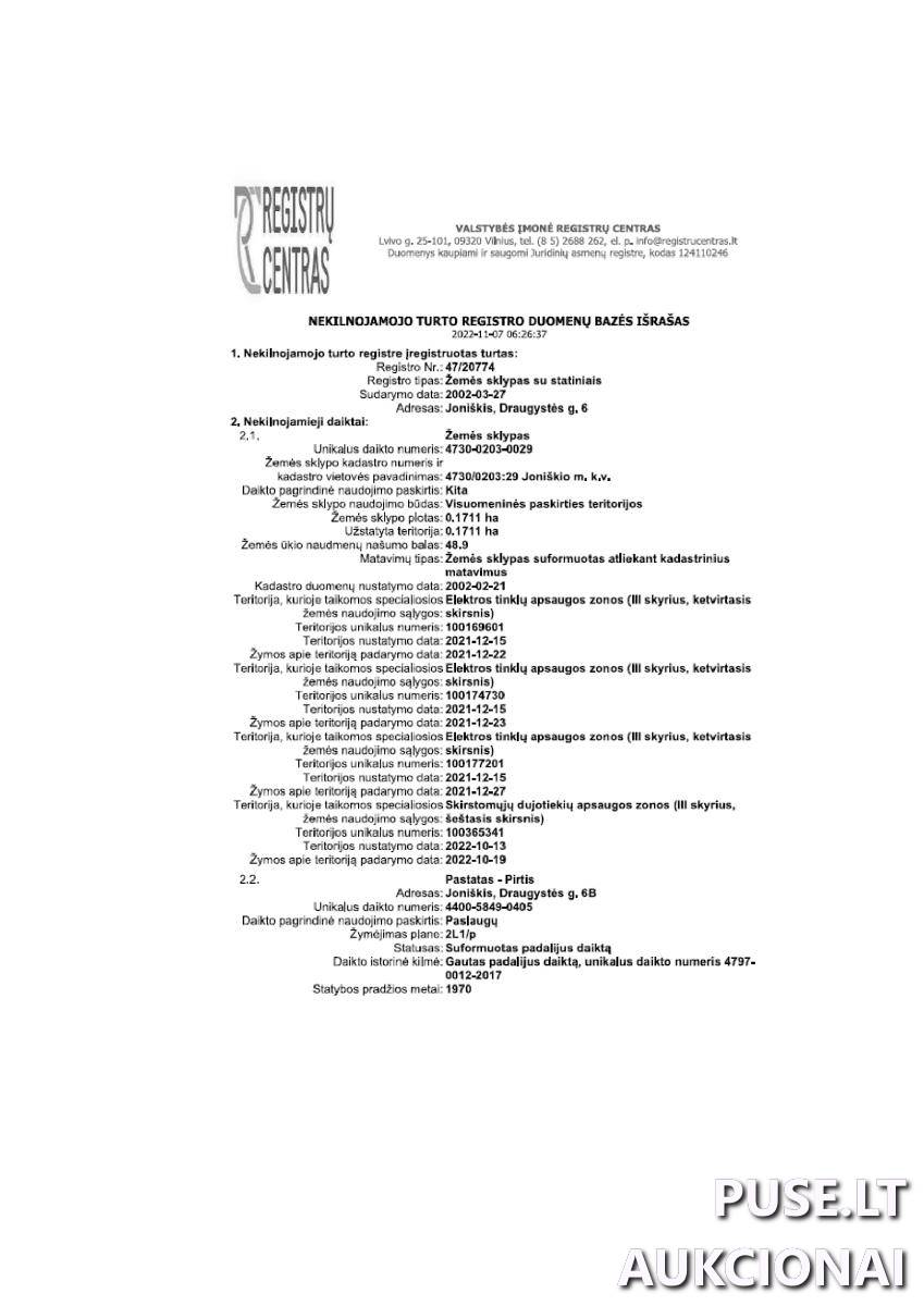 Pirtis Pastatai Draugystės g. 6, 84136 Joniškis, Joniškio sen., Joniškio r. sav. 8