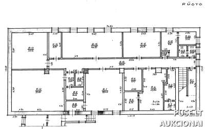 Administracinės paskirties pastatas Prienuose 854 kv.m su sklypu 222000 EUR