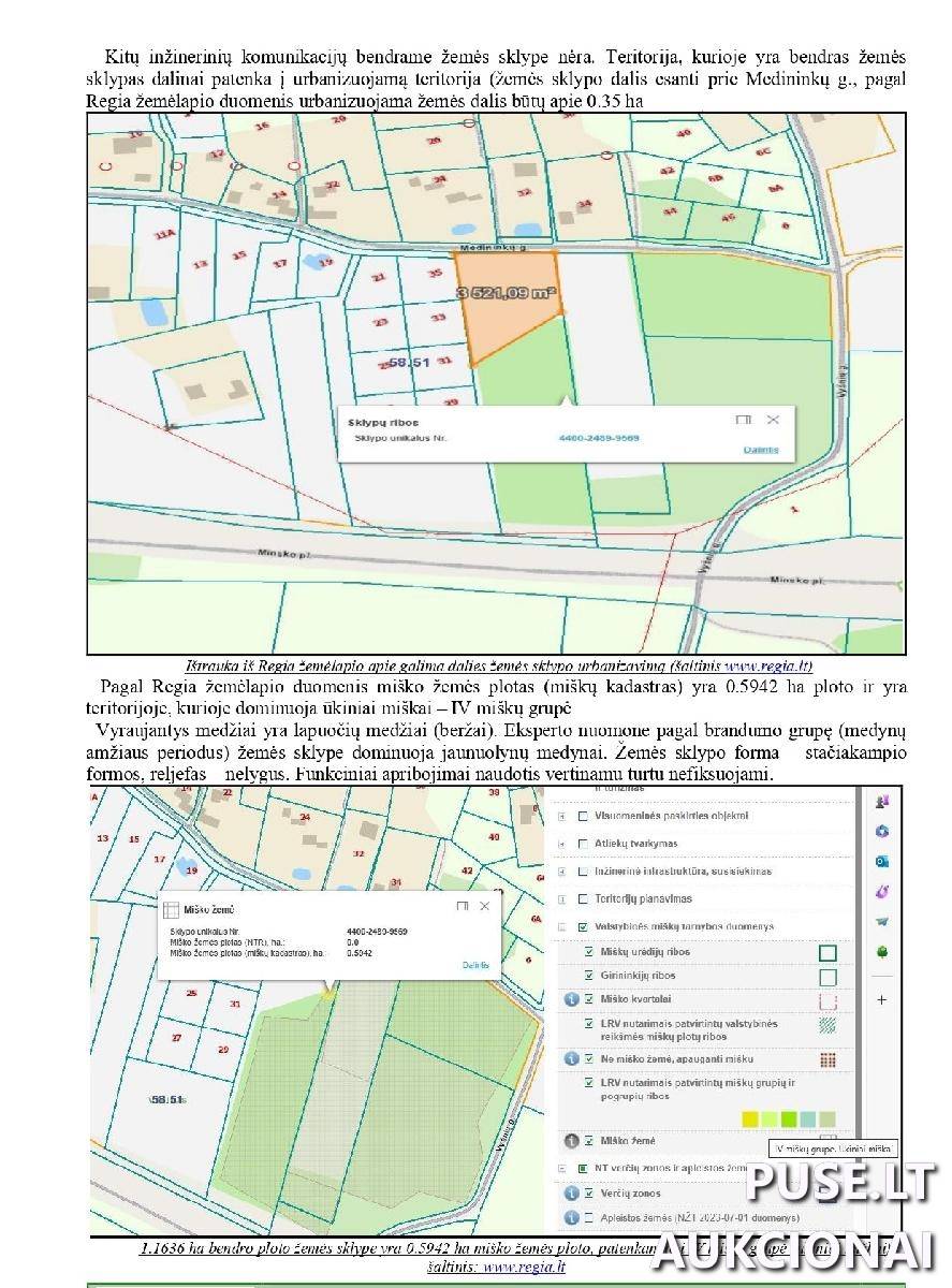 Žemės sklypas Sklypai Motiejiškių g., Motiejiškės, Nemėžio sen., Vilniaus r. sav. 7