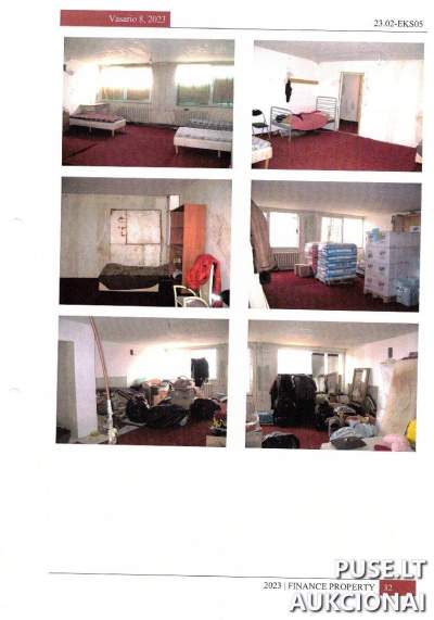 Administracinės patalpos Elektrėnuose Elektrinės g. 11, pradinė kaina 64000 EUR