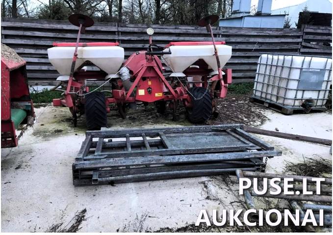 Pakabinama sėjamoji, 4 eilių Optima Mašinos ir įrengimai 1