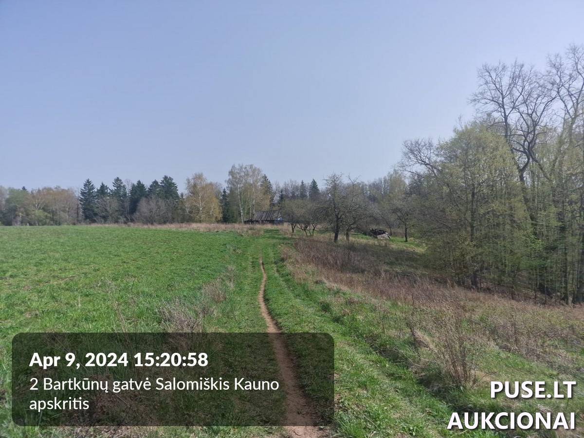 Žemės sklypas Sklypai Bartkūnų g. 2, 56345 Salomiškis, Rumšiškių sen., Kaišiadorių r. sav. 2