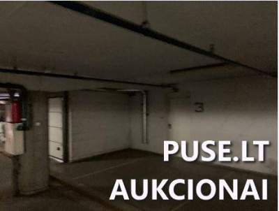 Požeminis parkingas Klaipėdoje, Kuosų g. 16, pradinė kaina 5900 EUR