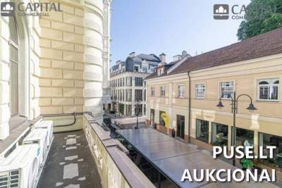 Nuomojamos administracinės patalpos Vilniuje, Vilniaus g. 27, 348 kv.m, pradinė nuomos kaina 0 EUR