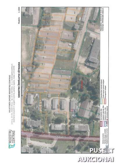 Žemės ūkio paskirties sklypas Pasvalio rajone, Pajiešmenių kaime, 120 EUR pradinė kaina