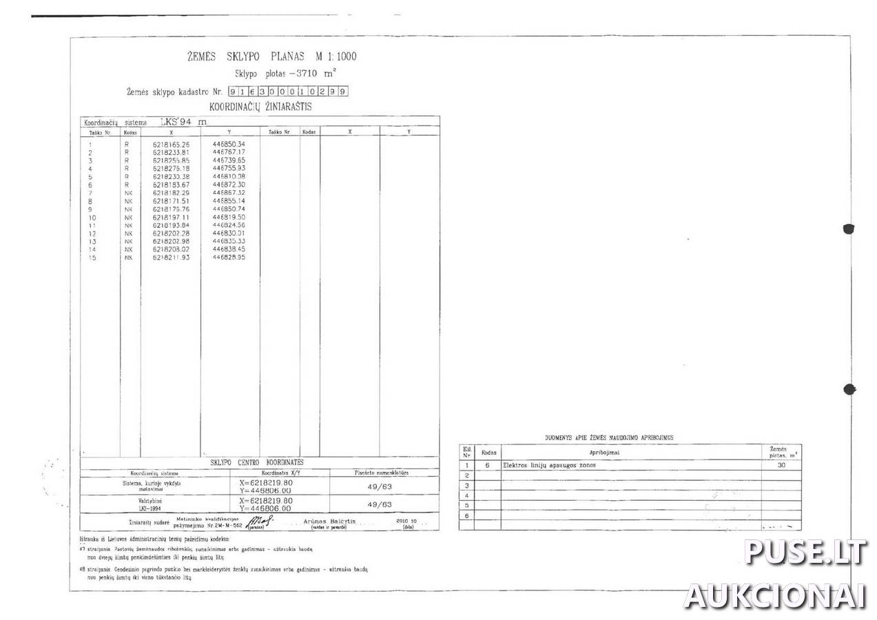 Žemės sklypas Sklypai A. Griciaus g. 32, 81356 Šiupyliai, Gruzdžių sen., Šiaulių r. sav. 1
