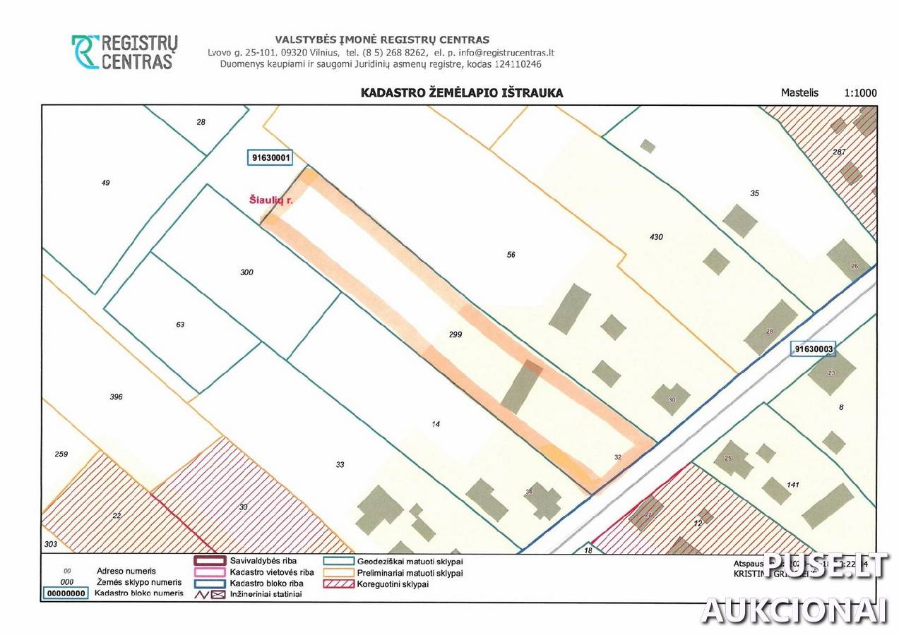 Žemės sklypas Sklypai A. Griciaus g. 32, 81356 Šiupyliai, Gruzdžių sen., Šiaulių r. sav. 2